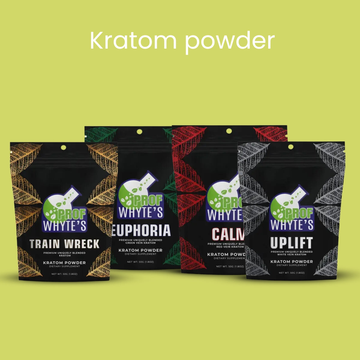 Professor Whyte’s Kratom Powders Professor Whyte’s Kratom Powders