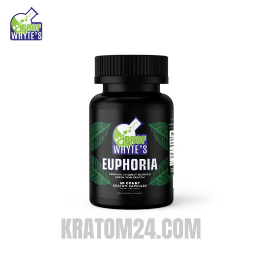 Professor Whyte’s Kratom Euphoria Capsules 50G (50ct) Professor Whyte’s Kratom Euphoria Capsules 50G (50ct)