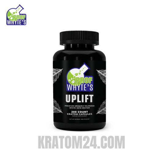 Professor Whyte's Kratom Uplift Capsules 100g (200ct) Professor Whyte's Kratom Uplift Capsules 100g (200ct)