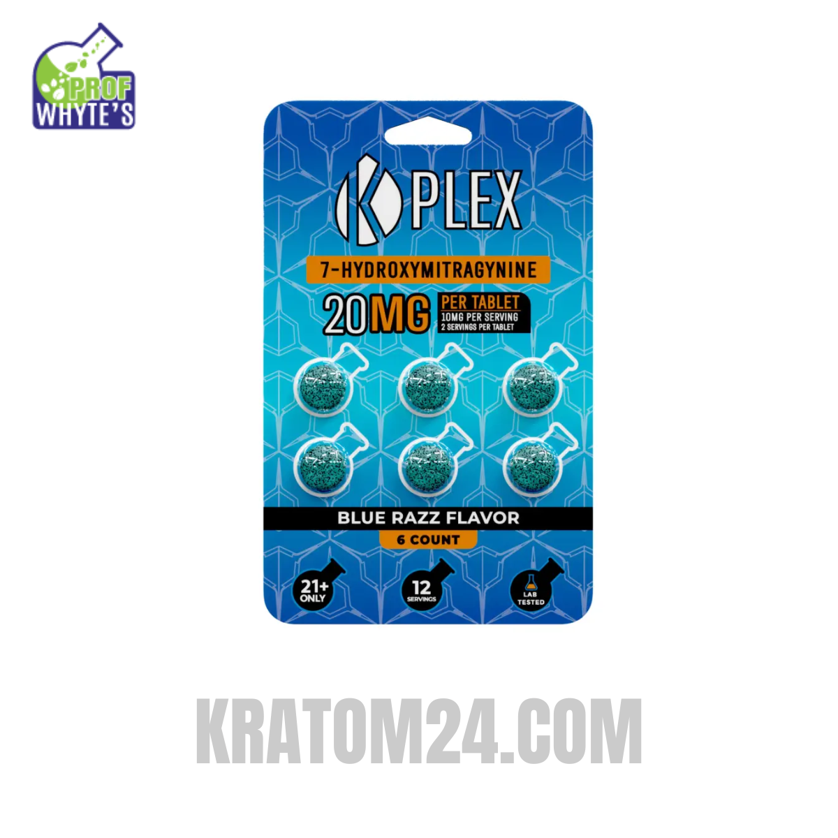 7 Hydroxymitragynine Tablets 20MG 3ct - Single