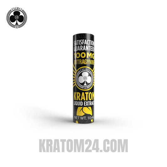 Club13 Kratom Shots Yellow Label 100MG 10ML