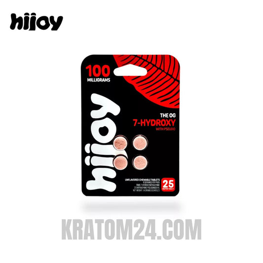 Hijoy 7Hydroxy & Pseudo Kratom Tablets The OG 100MG - 4CT