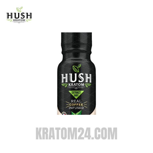 Hush Kratom Extract Shot Coffee Infused 10ML