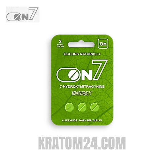 ON7 7 Hydroxy Kratom Tablets Energy - 3CT