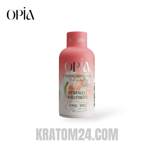 Opia 7-Hydroxymitragynine Kratom Shot Strawberry Watermelon 30MG
