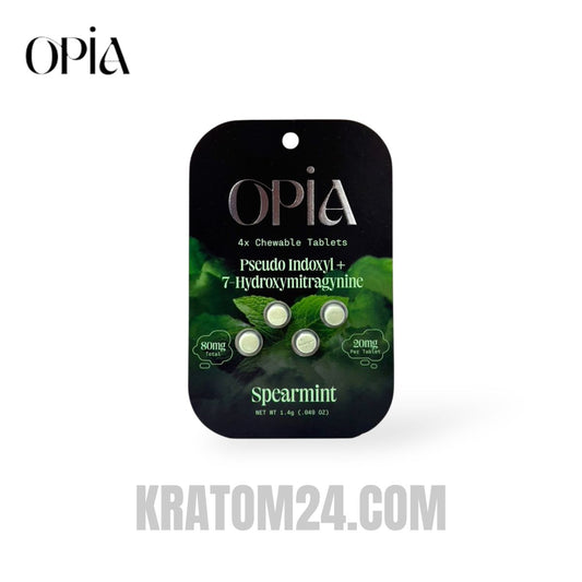 Opia 7 Hydroxy & Pseudo Kratom Tablets Sour Apple 80MG - 4CT