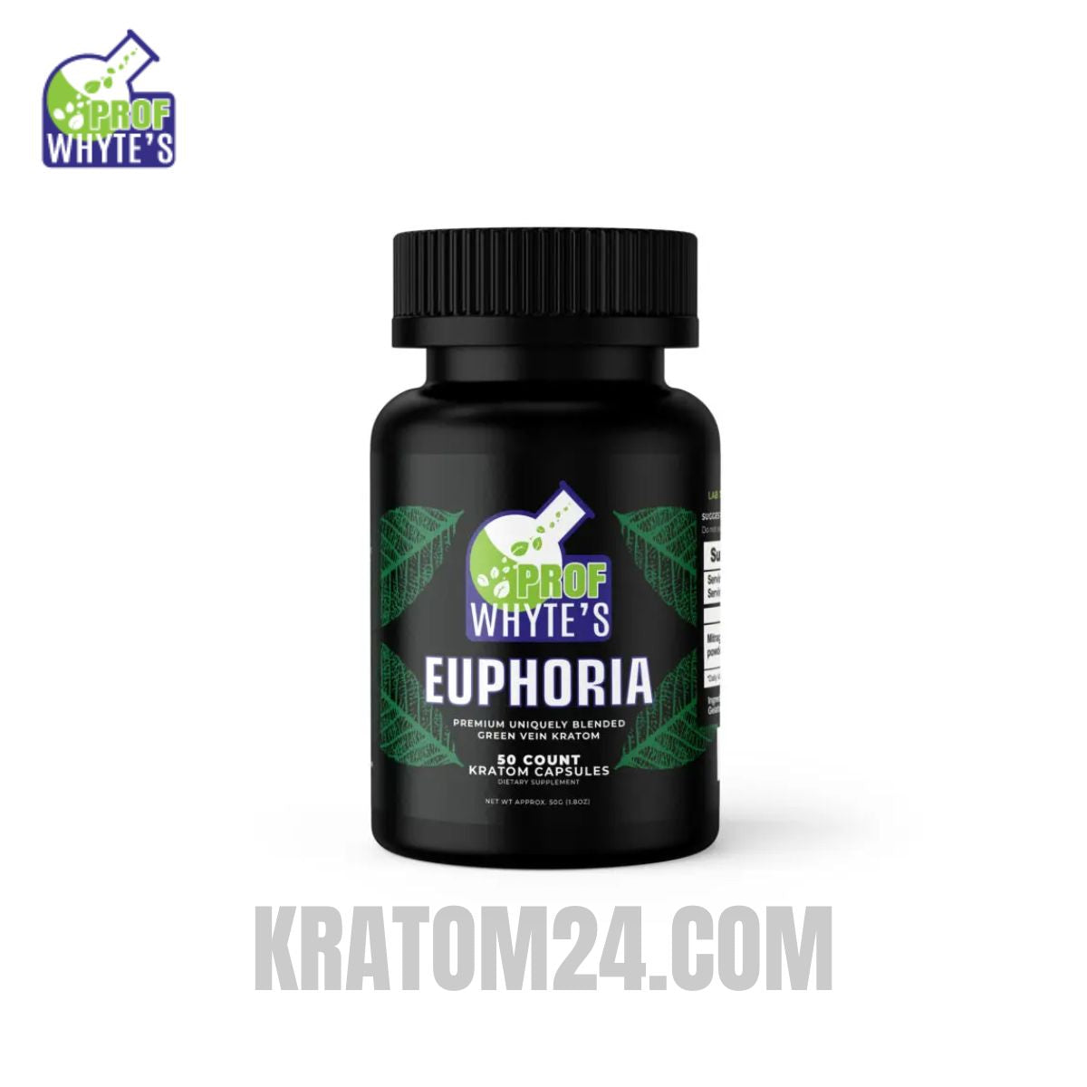 Professor Whyte’s Kratom Euphoria Capsules 50G (50ct)