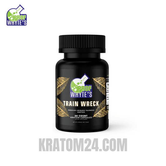 Professor Whytes Trainwreck Kratom Capsules 50ct