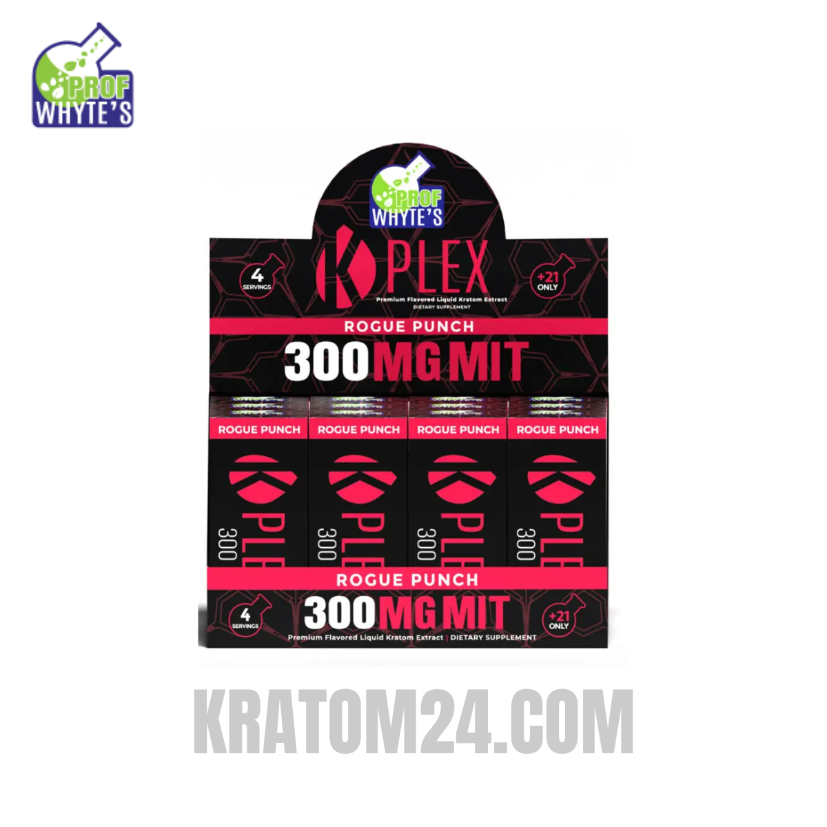 K-Plex Rogue Punch Kratom Extract Shots 300mg