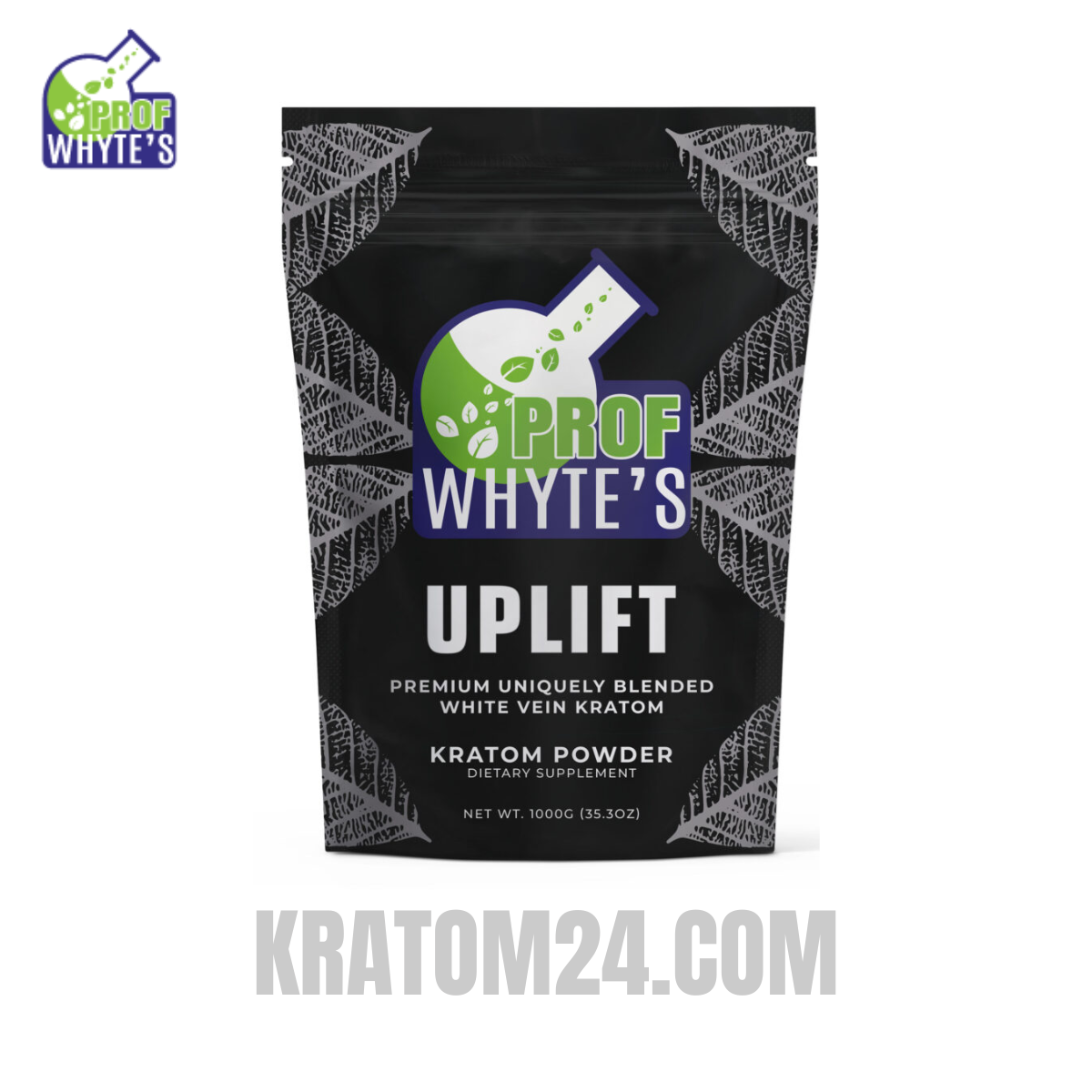 Professor Whyte’s White Vein Kratom Uplift Powder 1000G 
