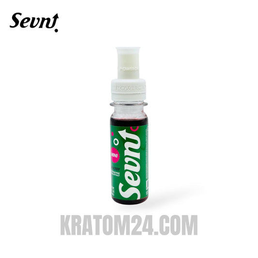 Sevn Mini 7-Hydroxymitragynine Botanical Kratom Extract Shot Raspberry 2oz